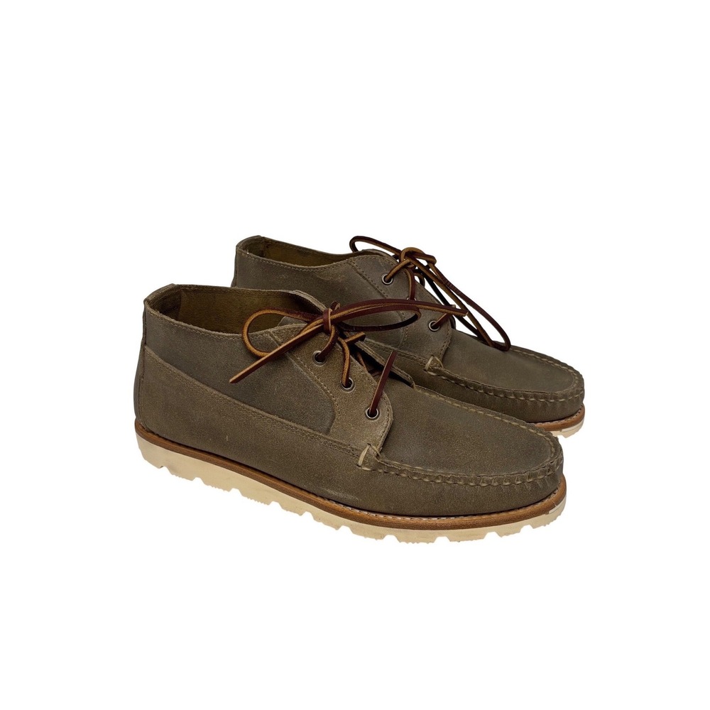 Rancourt & Co Acadia Chukka Boots Mens 9 D Driftwood Leather Lactae‎ Hevea USA